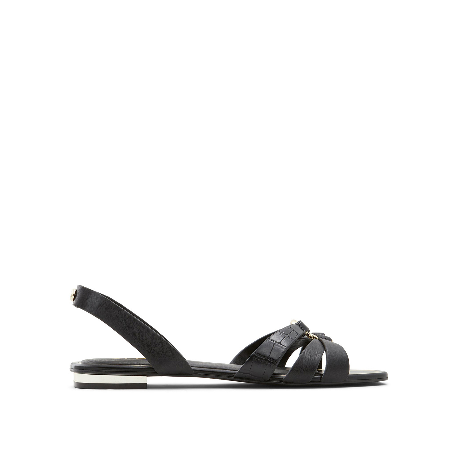 Μαύρο σανδάλι MARASSI