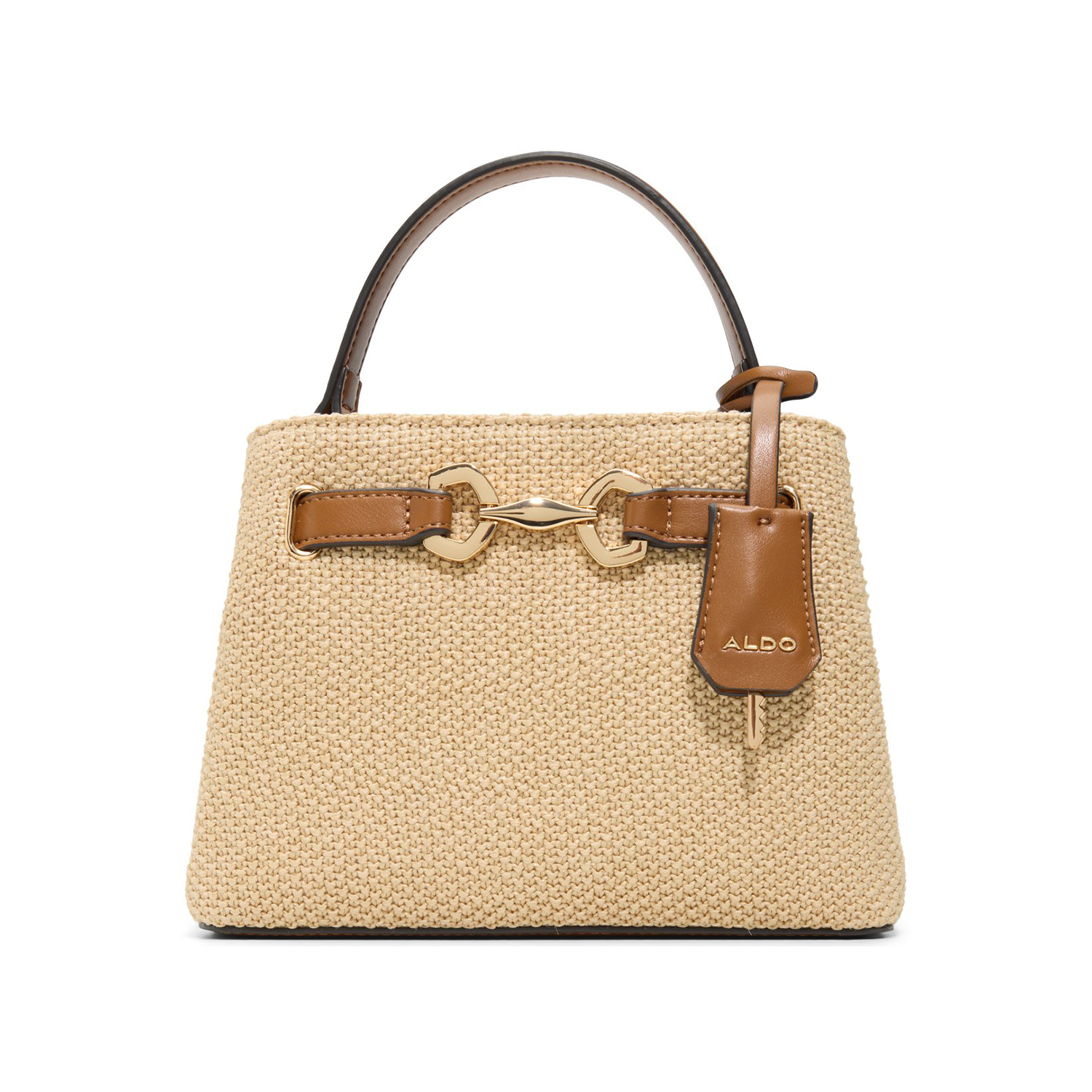 Καφέ τσάντα χειρός MARINIA