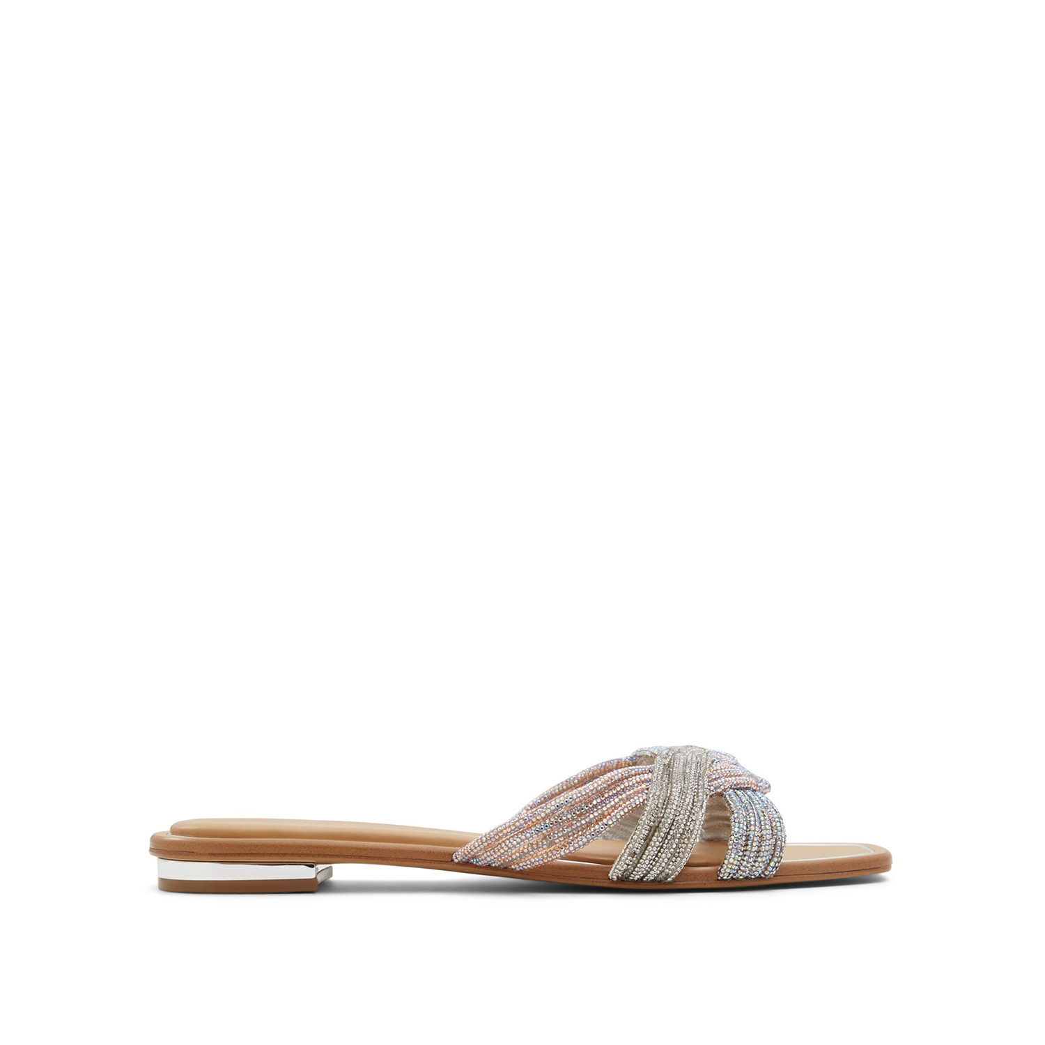 Μπεζ φλατ σανδάλι NAIRA