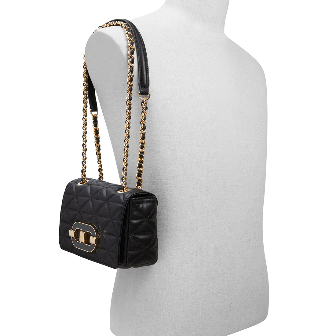 Μαύρη τσάντα ώμου NANALEDAR φωτογραφία