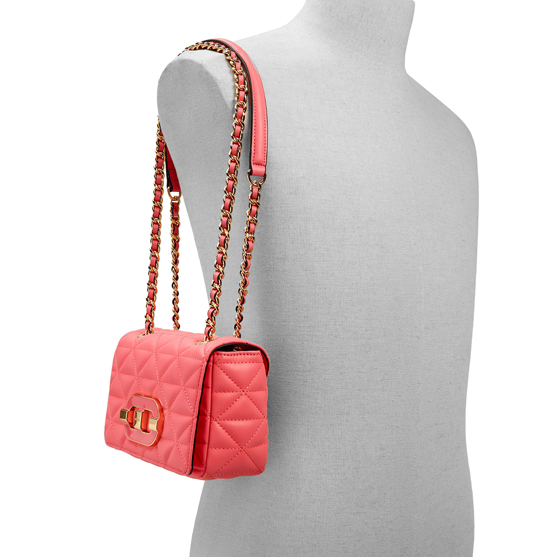 Κόκκινη τσάντα ώμου NANALEDAR φωτογραφία