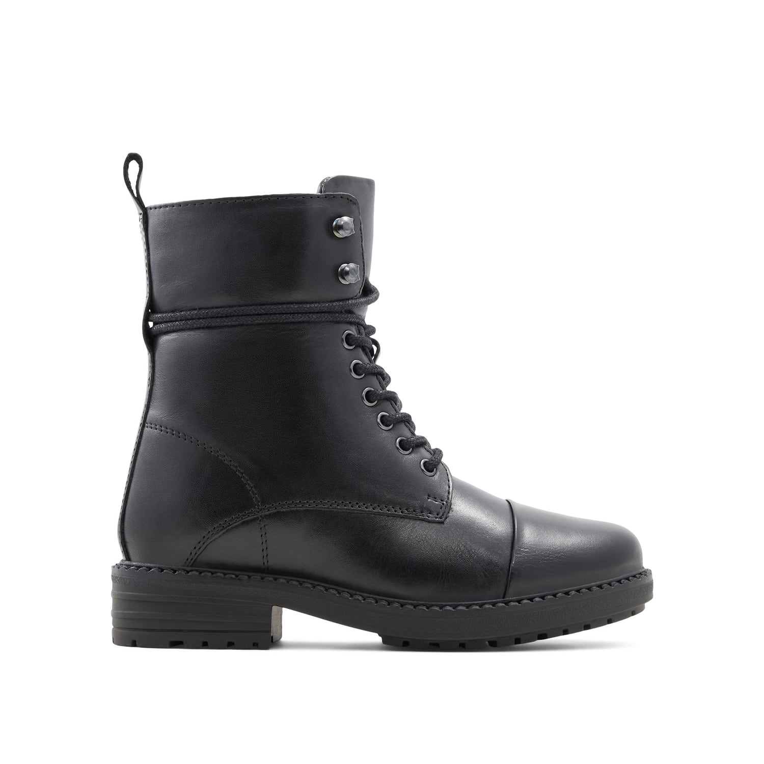 Μαύρο δερμάτινο αρβυλάκι ONORESSA