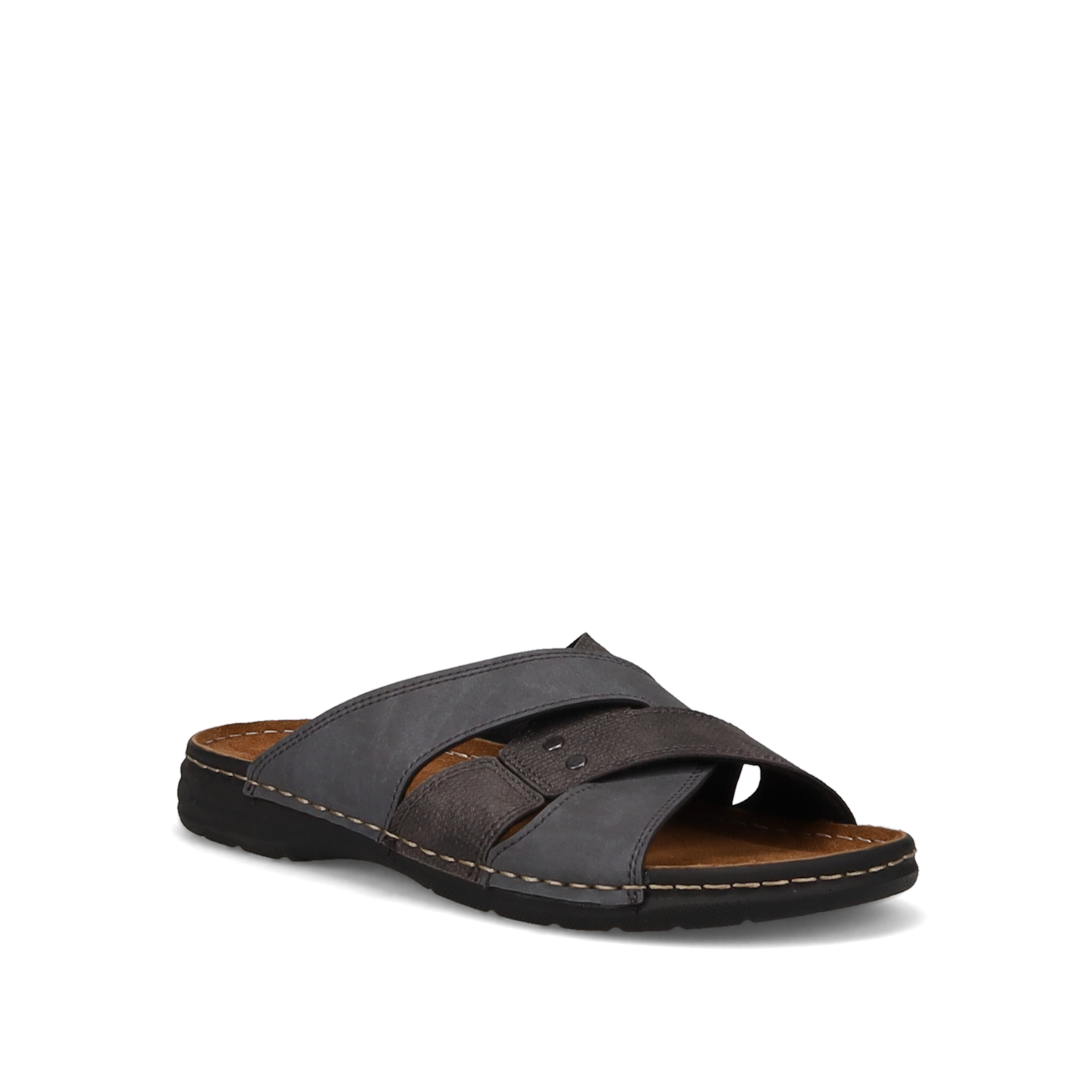 Γκρι ανδρικό σανδάλι φωτογραφία