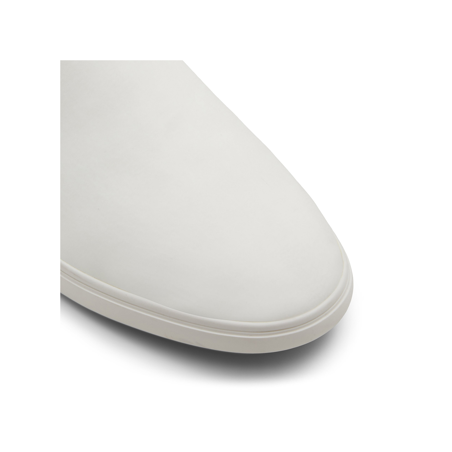 Ανδρικό λευκό slip-on παπούτσι SAREDON φωτογραφία