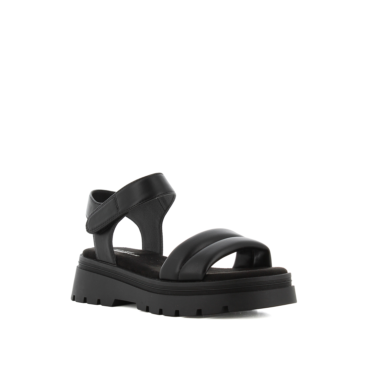 Μαύρο flatform σανδάλι