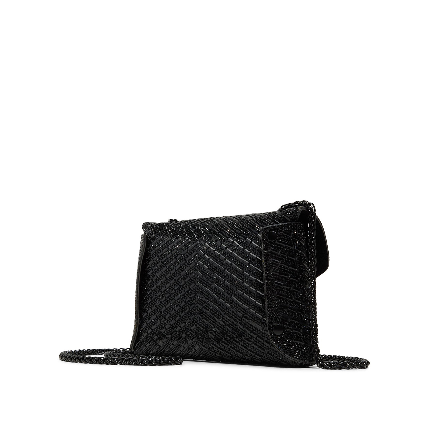 Μαύρη τσάντα ώμου SPARKLEBAG