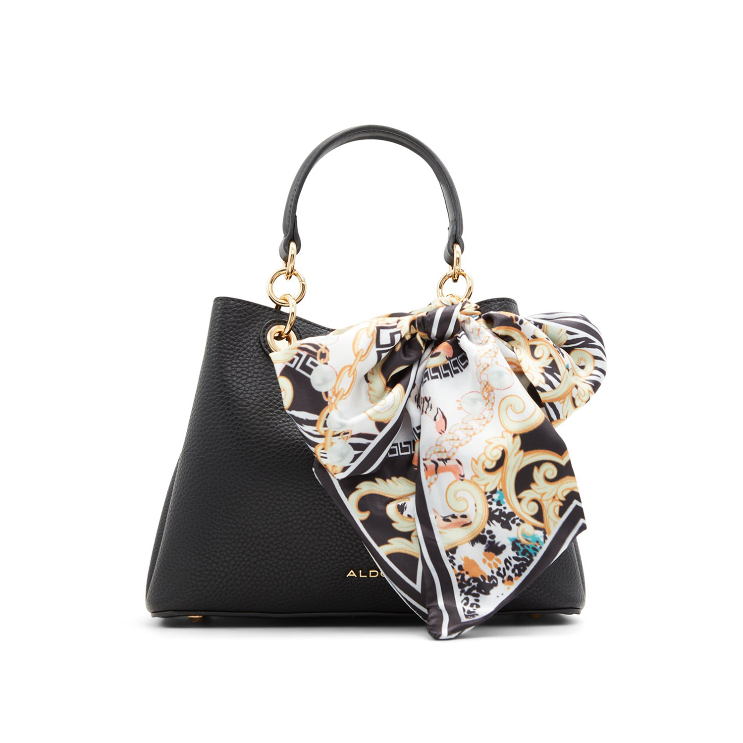 Μαύρη τσάντα ώμου TENTERDEN