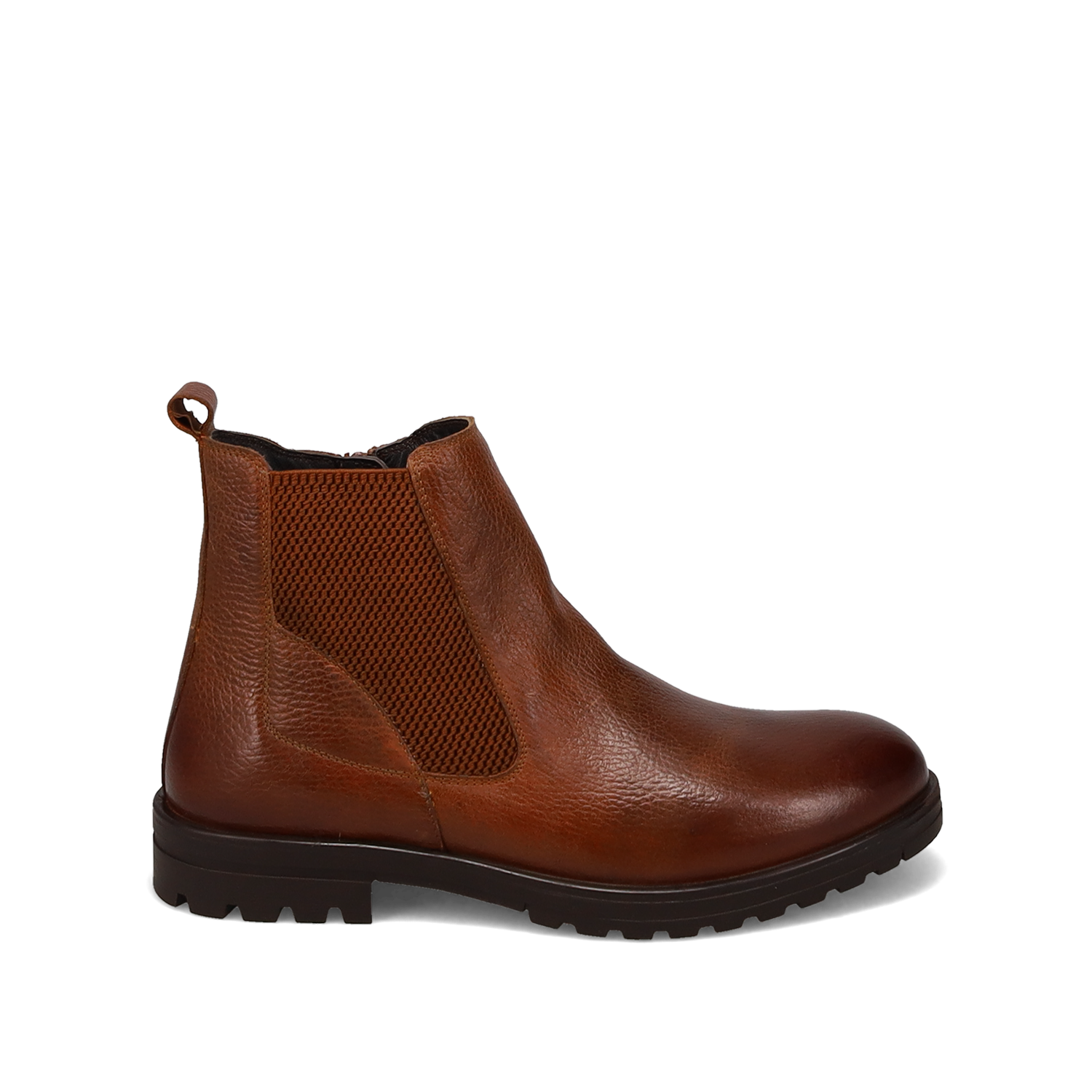 Ανδρικό ταμπά δερμάτινο μποτάκι