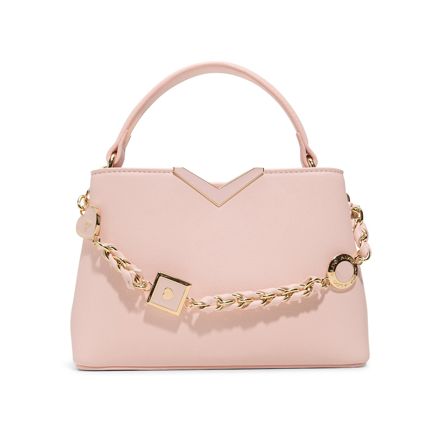 Ροζ τσάντα χειρός VALENTYA