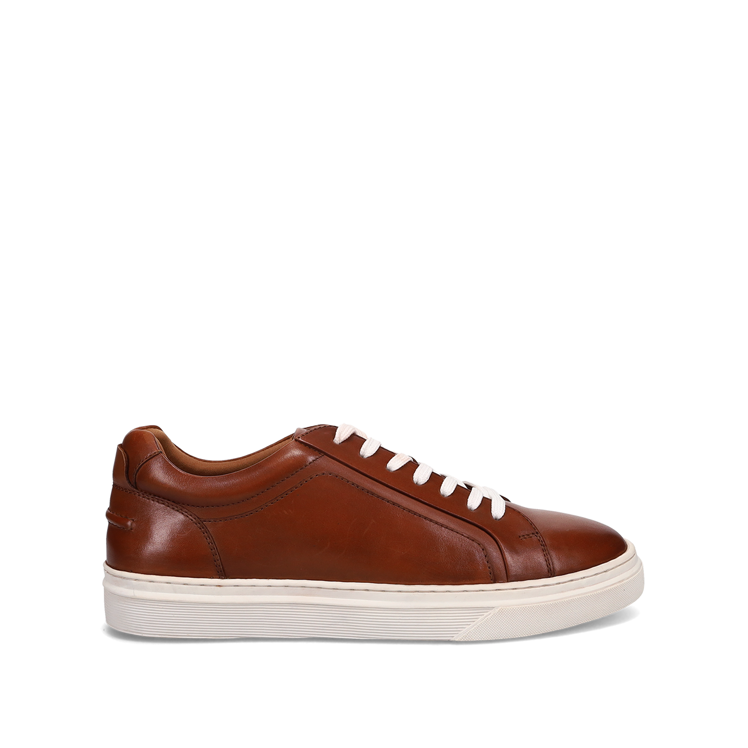 Ανδρικό ταμπά δερμάτινο sneaker