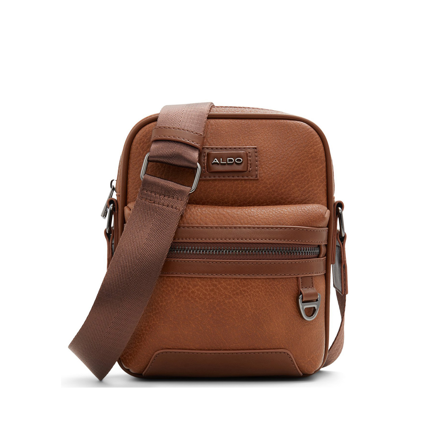 Καφέ ανδρική χιαστί τσάντα WEIZER