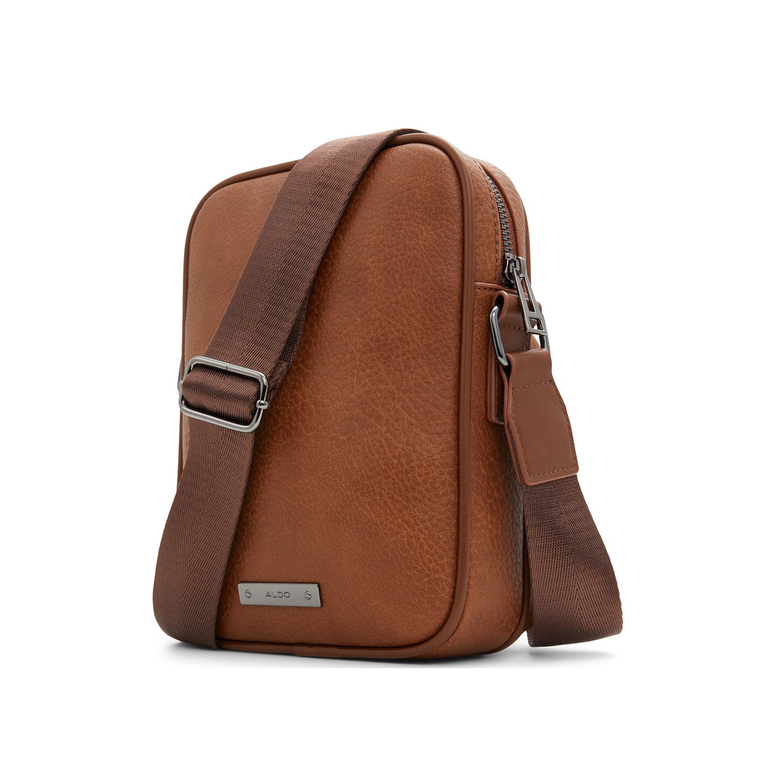 Καφέ ανδρική χιαστί τσάντα WEIZER φωτογραφία