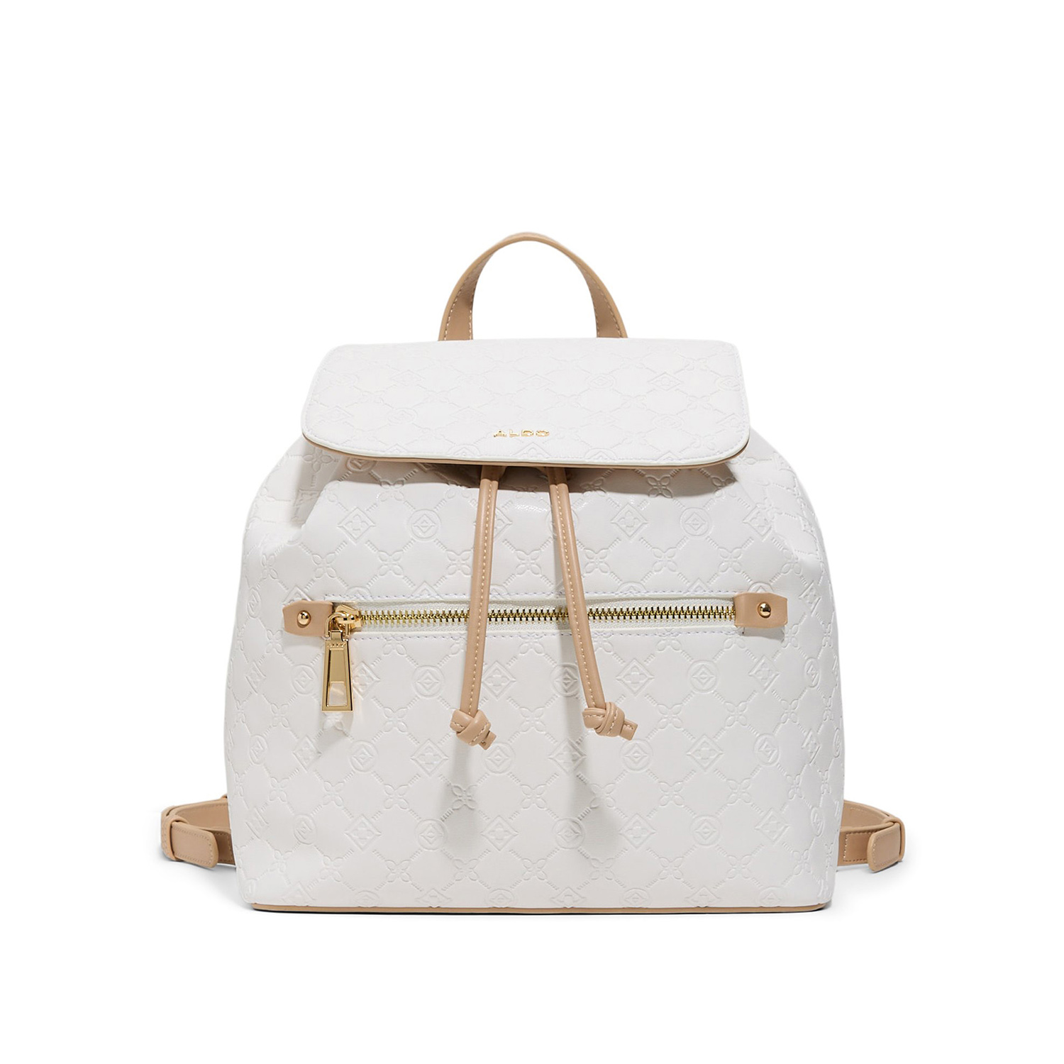 Λευκό backpack ZELONA